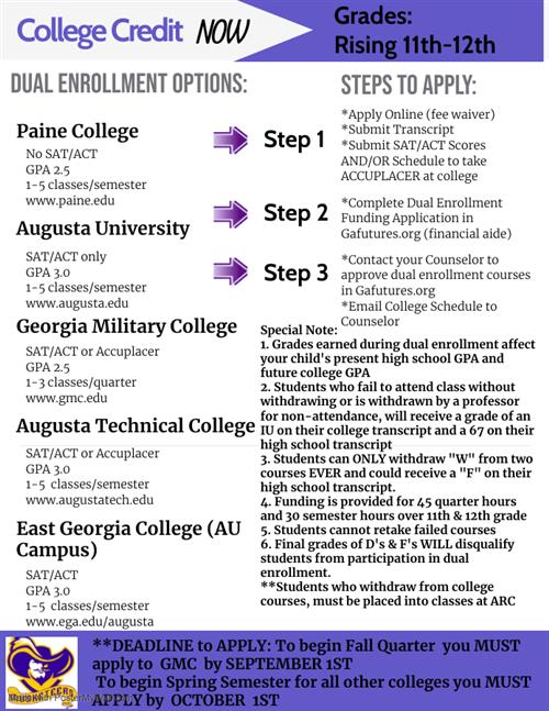 Guidance / Dual Enrollment